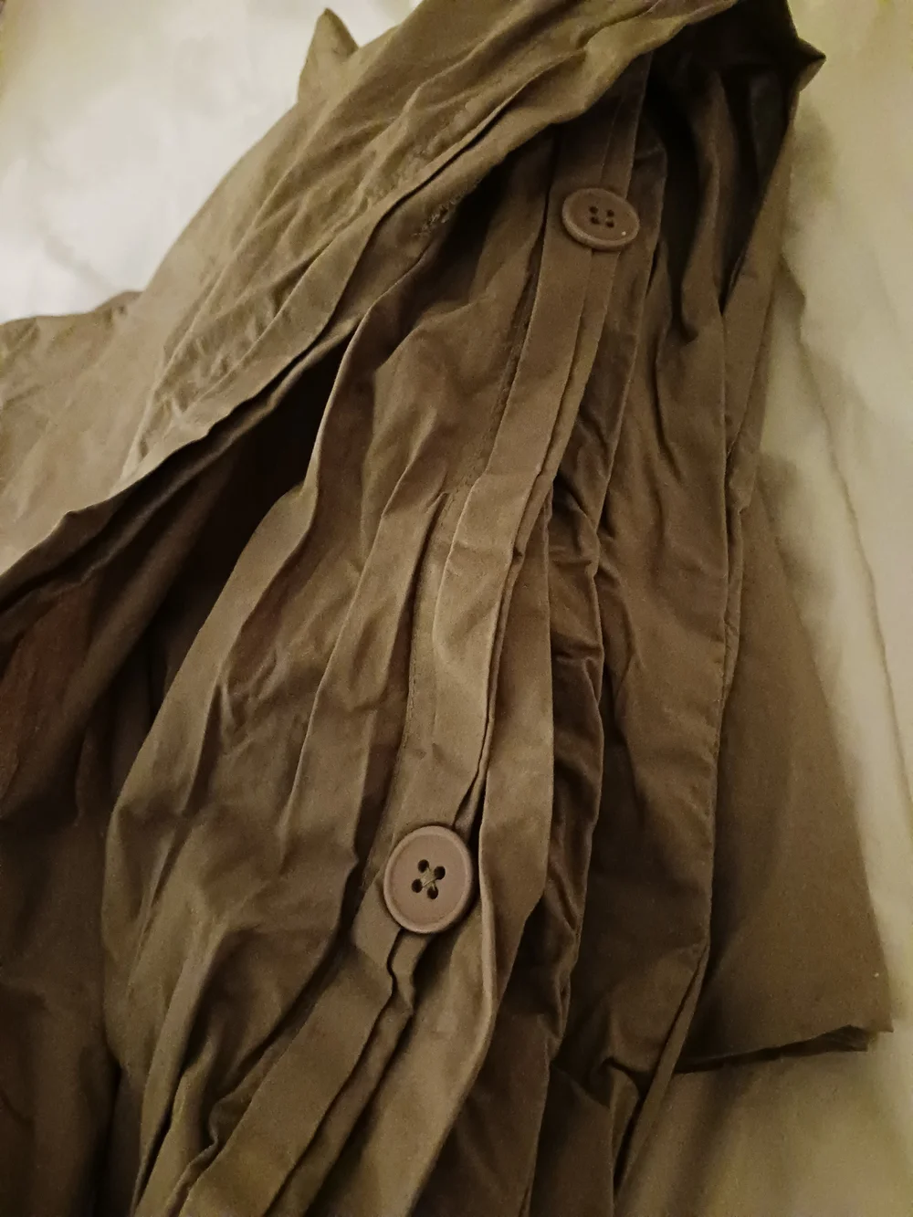 Quince Organic Cotton Percale Duvet Cover Set with 1 Sham EUC